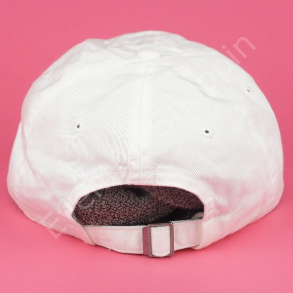 Nike Heritage86 Georgia Bulldogs Football 6 Panel Adjustable Hat in White - Picture 4 of 12